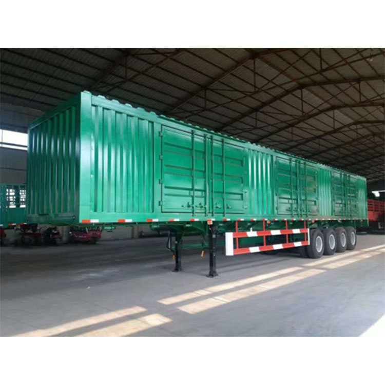 ¿Dónde se usan los semi trailers de la camioneta de cuatro ejes?